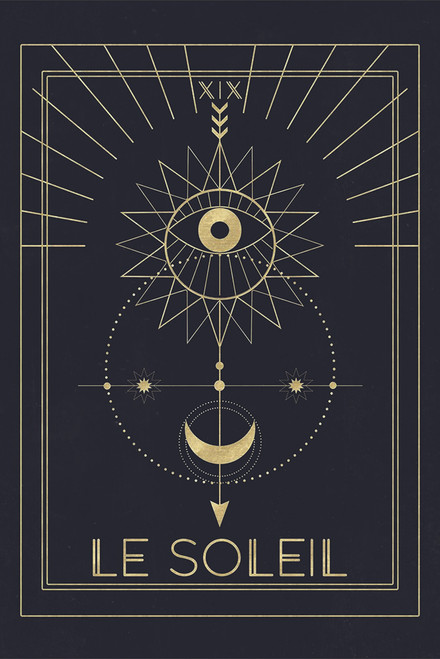 Le Soleil Poster Print - Emanuela Carratoni