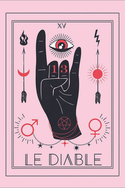 Le Diable Poster Print - Emanuela Carratoni