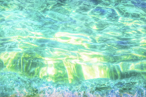 Crystalline Shallow Waters Poster Print - GST