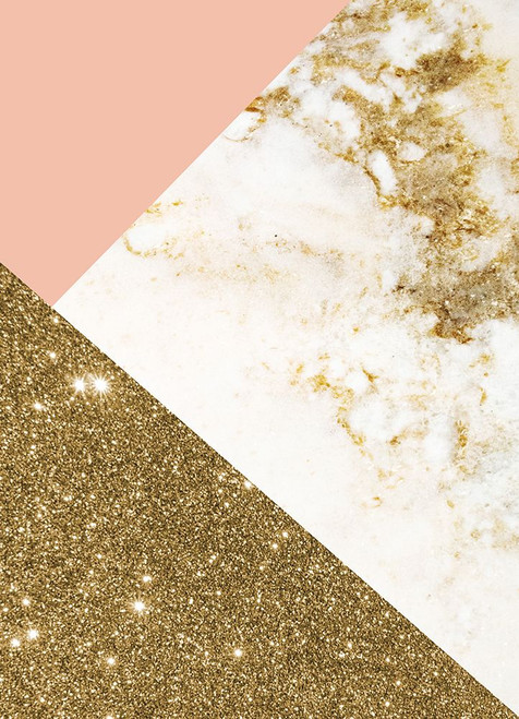 Gold Marble Collage Poster Print - Emanuela Carratoni