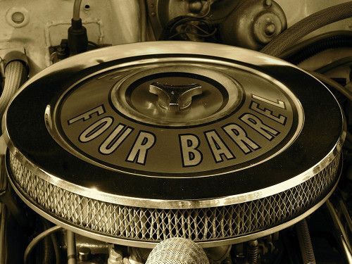 Four Barrel Poster Print - GST