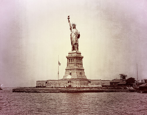 Vintage Lady of the Harbor Poster Print - GST