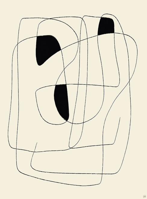 Lines To Fill 2 Poster Print - and Brush Line