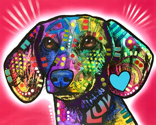 Luv Doxie Poster Print - Russo Collection Dean
