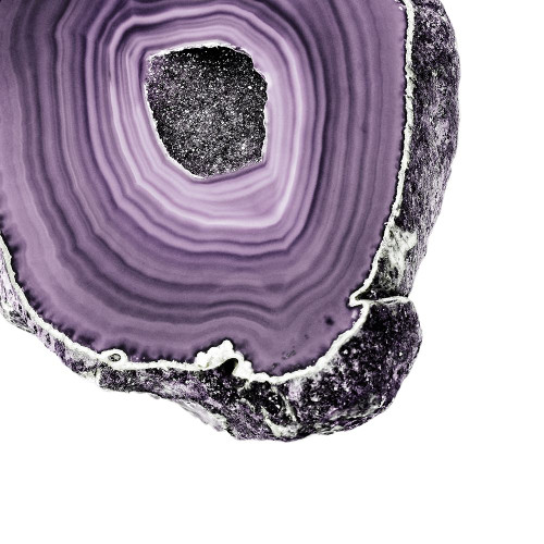 Plum Agate D Poster Print - Studio SEA