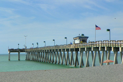 Sharkys Pier Poster Print - GST
