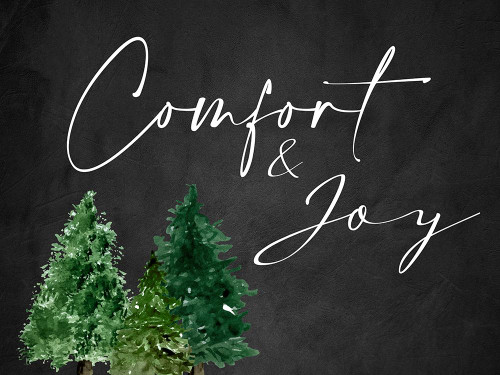 Comfort and Joy Poster Print - Kimberly Allen
