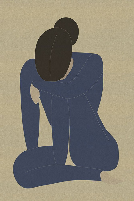 Woman in Thought Poster Print - Incado