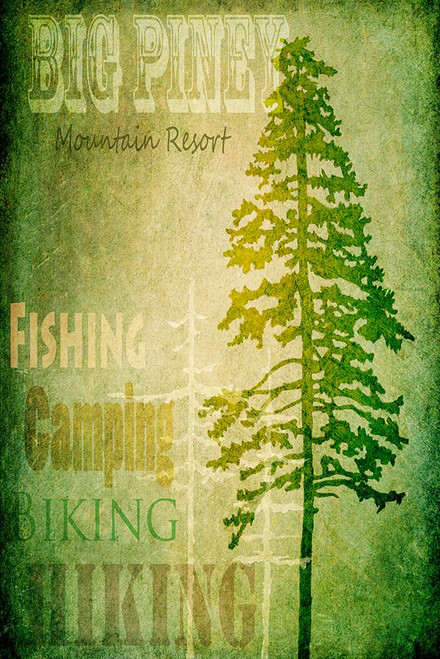 Big Piney Poster Print - LightBoxJournal