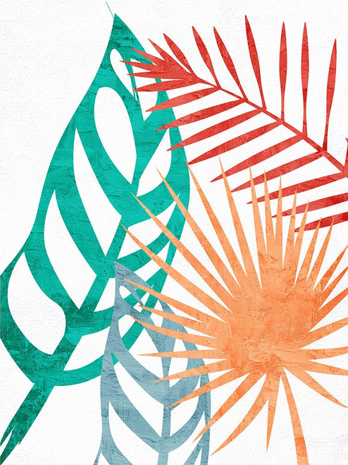 Bright Palms 2 Poster Print - Kimberly Allen