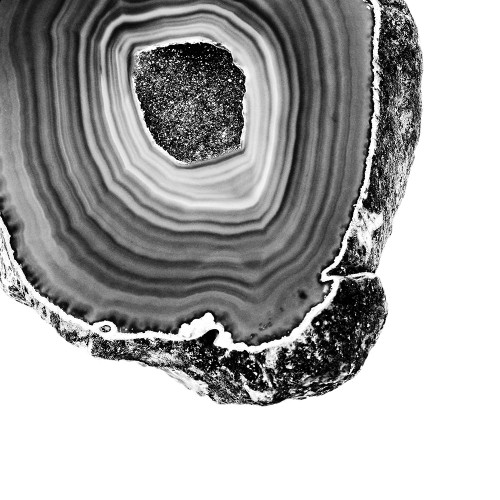 Grey Agate D Poster Print - Studio SEA