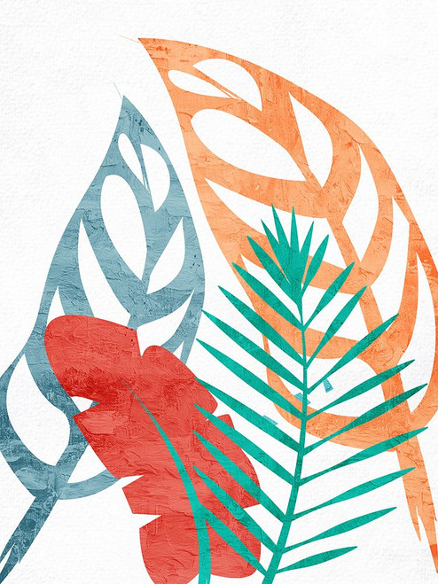 Bright Palms 1 Poster Print - Kimberly Allen