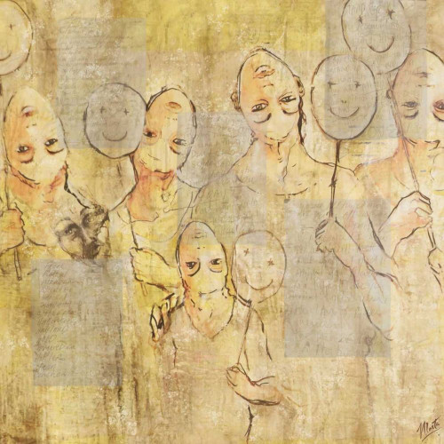 Happy Poster Print - Marta Wiley