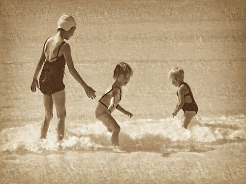Going in for a Swim 1941 Poster Print - GST