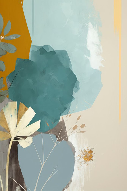 Floral Abtraction I Poster Print - Bella Eve