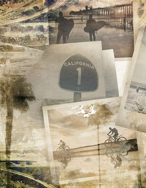 Los Angeles Polaroid C Poster Print - Studio SEA