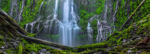 An Encounter With Paradise-Pano Poster Print - Bill Sherrell