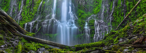 An Encounter With Paradise-Pano Poster Print - Bill Sherrell