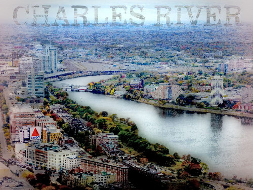 Charles River Poster Print - GST