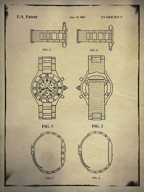 Cartier Pasha Watch Buff Poster Print - ArtLab GI