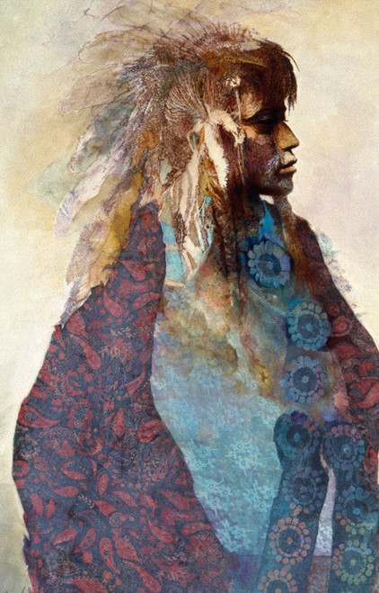 The Young Warrior Poster Print - Denton Lund