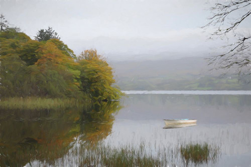 Castle Pond View Poster Print - GST