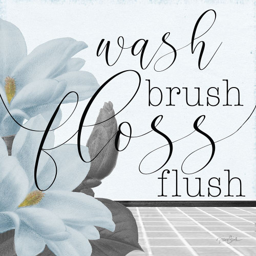 Powder Wash Brush Poster Print - Diane Stimson