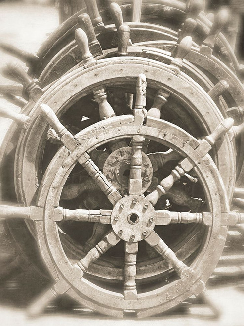 Ships Wheels Poster Print - GST