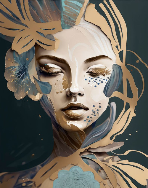 Azura Poster Print - Bella Eve