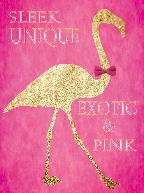 Flamingo Sleek Unique Poster Print - GST