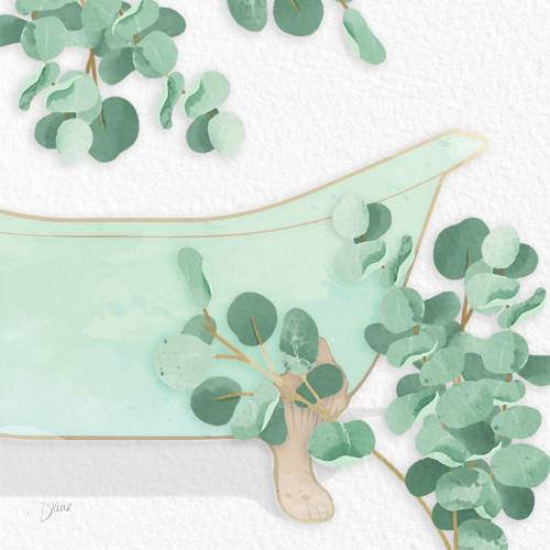 Mint Bath 1 Poster Print - Diane Stimson