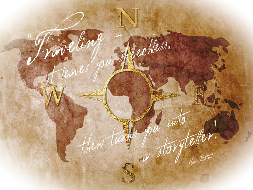 Traveling It Leaves you Speechless Poster Print - GST