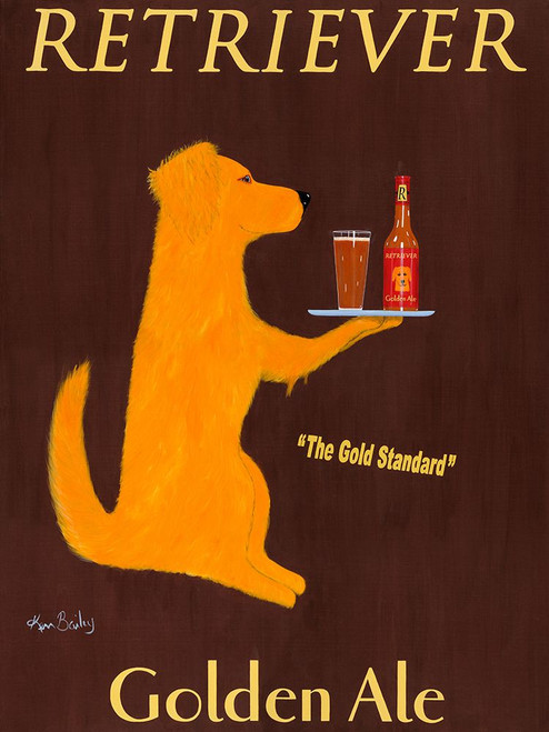 Golden Ale Poster Print - Ken Bailey