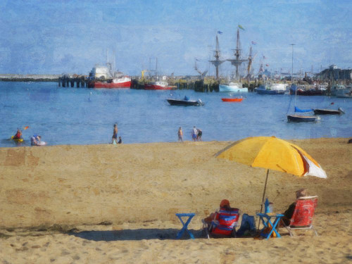 Waiting for Sunset Poster Print - GST