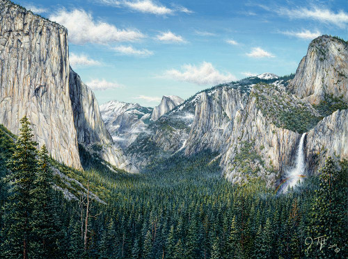 Yosemite Valley Poster Print - Jeff Tift