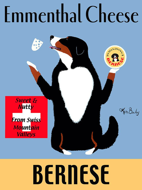 Bernese Emmenthal Poster Print - Ken Bailey