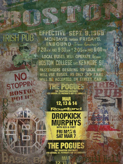 All Things Boston Poster Print - GST