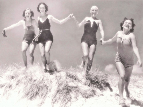 Over the Sand Dune 1935 painted Poster Print - GST