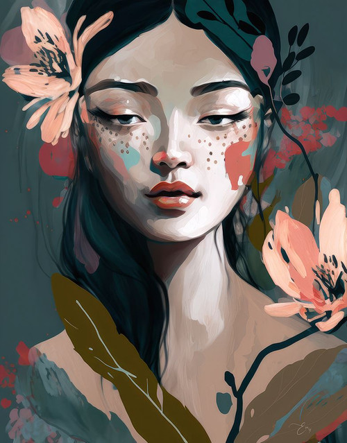 Lilly Poster Print - Bella Eve