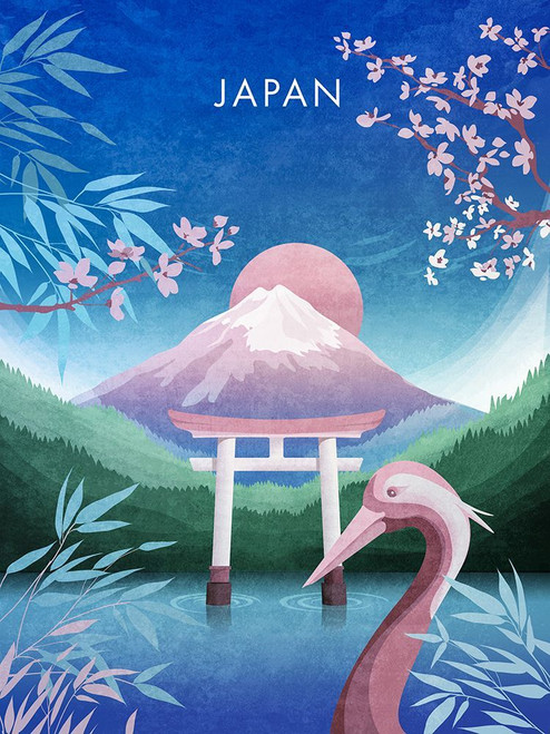 Japan Poster Print - Emel Tunaboylu