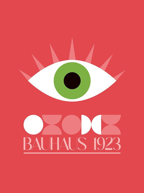 Bauhaus Goz Poster Print - Emel Tunaboylu