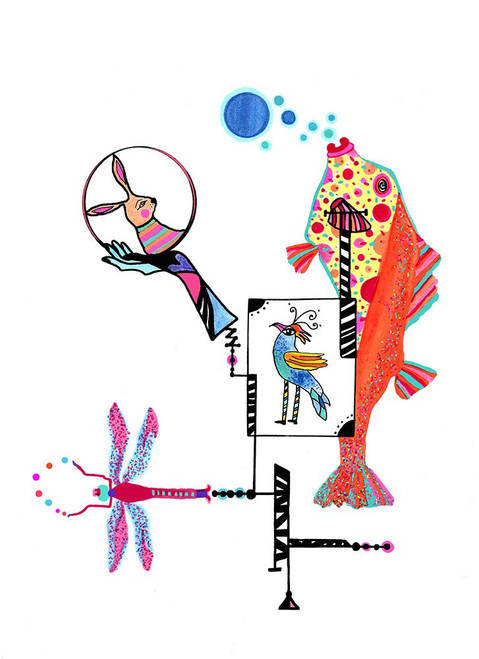 Anamolous Poster Print - Studios Kwerki