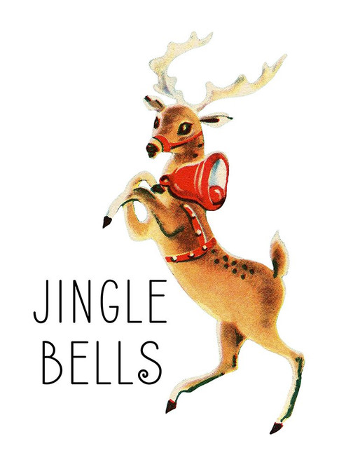 Reindeer Christmas 3 Poster Print - Kimberly Allen