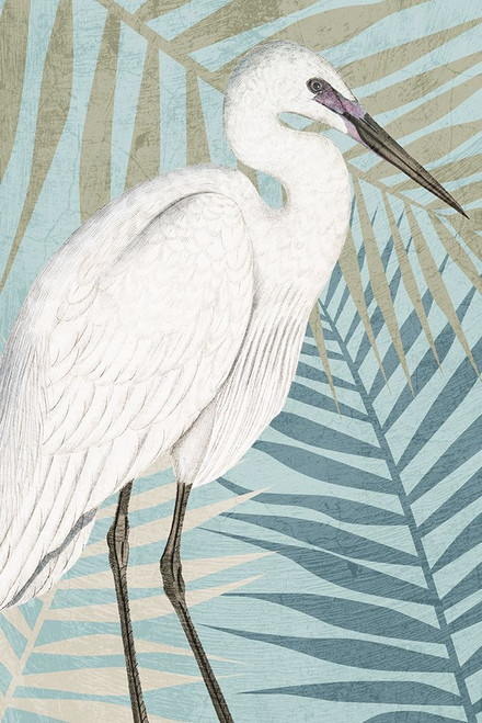 Beach Crane Poster Print - Kimberly Allen