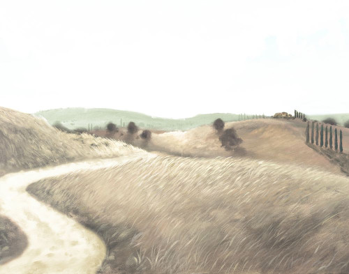 The Solitary Path Poster Print - Dan Meneely