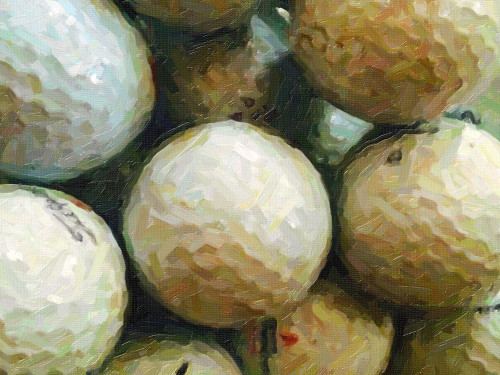 Golf Balls Poster Print - GST