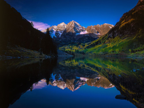 Autumn At Maroon Bells Poster Print - Bill Sherrell