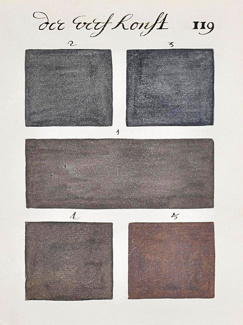 Des Couleurs #119 Gris Ardoise Poster Print - GST