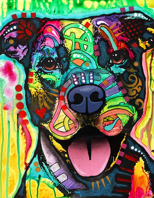 Exceptional Pittie Poster Print - Russo Collection Dean
