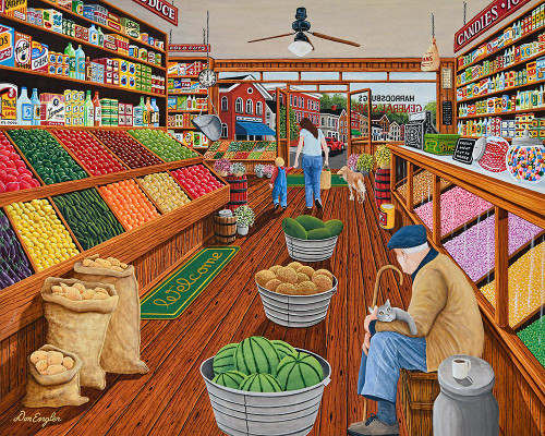 Country Store Poster Print - Don Engler